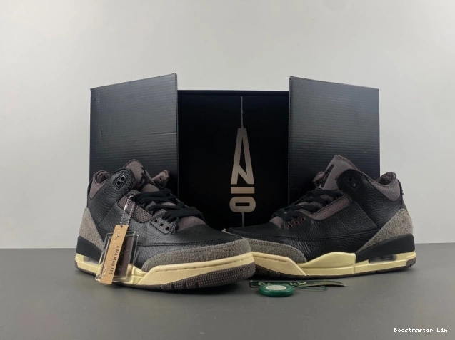 Boostmaster lin x Ma Black Air 3 Jordan A FZ4811-001 Maniere 0730